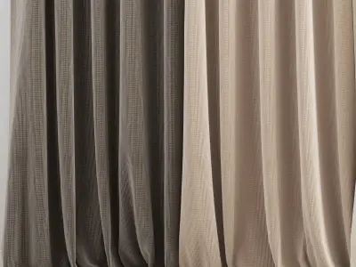 Curtain 258 3D model