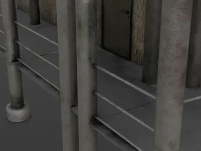 House brick Low-poly 3D model