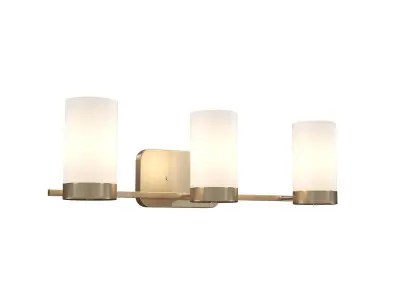 Elevate 3-Light Bath Vanity Wall Light 3D model
