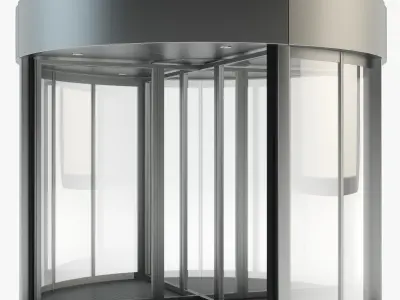 Door Revolving 3D model
