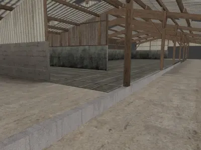 Ferme Bretonne - Breton farm 3D model