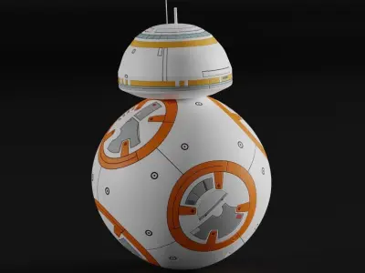 BB8 Robot Star wars 3D model