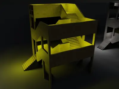 Miniature 3D Printing Structure Type-2 3D model