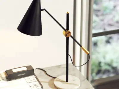 desk lamp 001 3D model