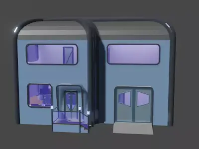 Futuristic Home 3D model