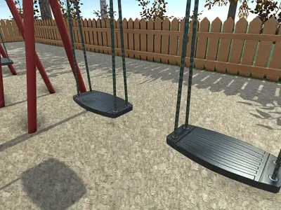 Playground Low-poly 3D model