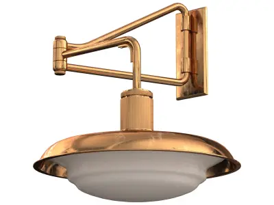 OSCAR SCONCE METAL SHADE 3D model