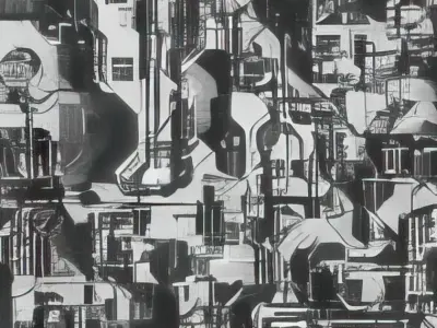 40 Seamless Sci-fi Patterns - CORRODED Texture