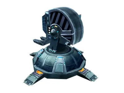 Robot-operating platform 01 3D model