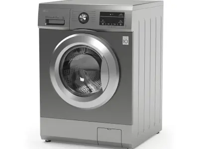 LG Washing machine F4J3TMG5P 3D model