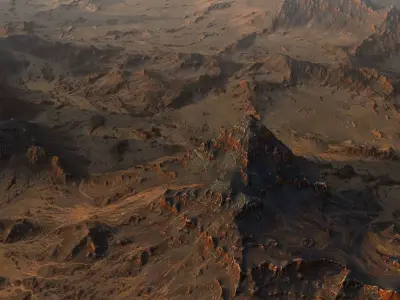 Mars Surface  3D model