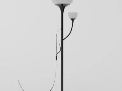 Ikea NOT Floor uplight  3D model
