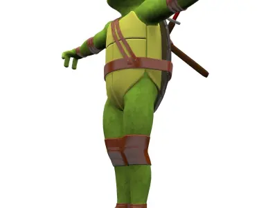 Teenage Mutant Ninja Turtles - Leonardo 3D model