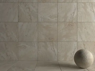 Stone Wall Tiles Antico Sand 80x80 Set 1 Texture