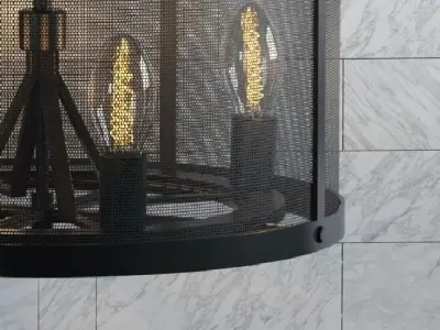 Chandelier Loft Design 3D model