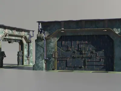 Gates 3D model
