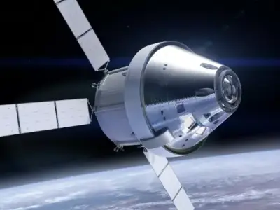 Orion 3d capsule Low-poly 3D model