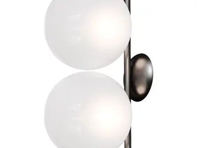 Flos IC Lights CW1 Double Wall Lamp 3D model