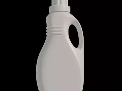 Detergent Bottle Mockup Free low-poly 3D model