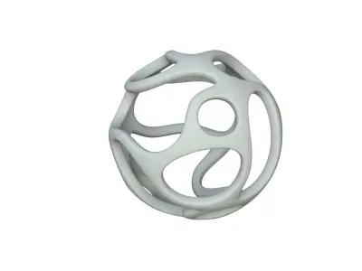 SciFi Cube Object No 22934 Low Poly Shape Texture
