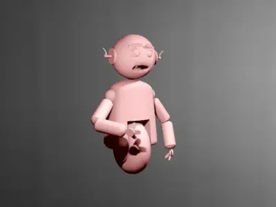 robot 35 3D model