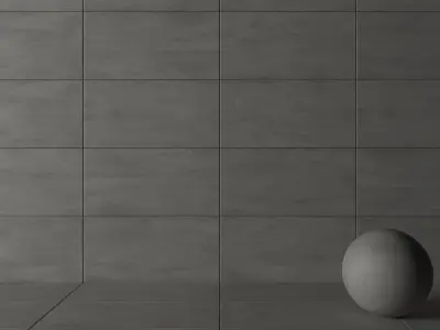 Concrete wall tiles Luce Acciaio 60x120 Set 1 Texture