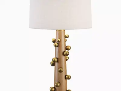 Bourgeon Lamp Low-poly 3D model
