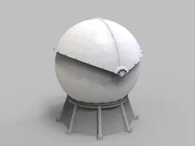 radar  3D model