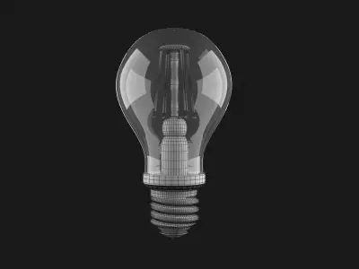 Philips Led Lamp Bulb 2018 3D model