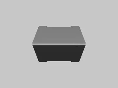 Board Stand - Geometry Only No Textures No Materials 3D model