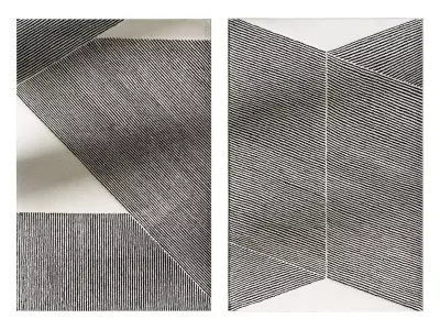 Rugs White Bernadotte Kylberg from NJRD 3D model