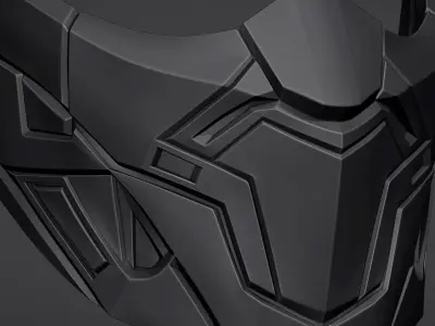 Inspired by Rain from MK 11 3D print model