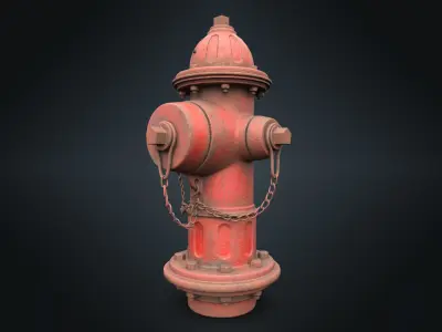 Fire Hydrant 3D model