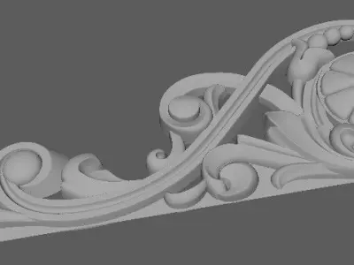 dekor ornament 3D model 202