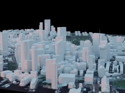 Boston - USA 3D model