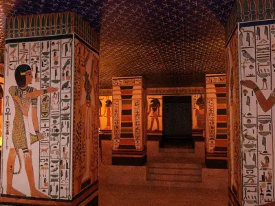 Tomb of Nefertari Restored  3D model
