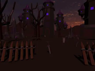 Medieval Fantasy Packs Low-poly 3D model