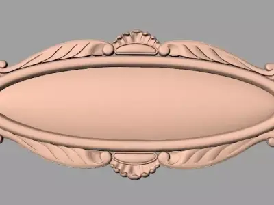 European furniture 3D relief models for CNC wood engraving E151 3D model