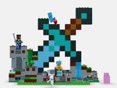 LEGO Minecraft The Sword Fortress 21244 3D model