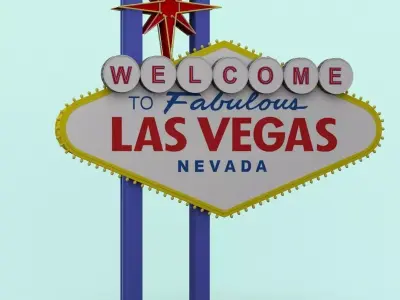 Las Vegas Sign 3D model