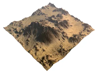 Mountains big n2 3D model