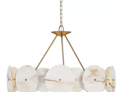 Cosmos Chandelier Free 3D model