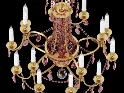chandelier LX-111A 3D model
