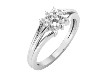 Women Ring Render 3dm STL MTL SLC JCD OBJ FBX Details 3D print model 85