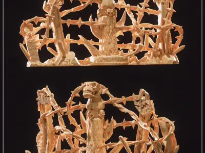 Orks Barricades Kill team upgrade pack Kommandos terrain 3D print model