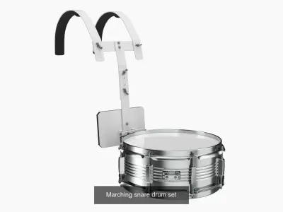 Marching equipment 3D Model Pack