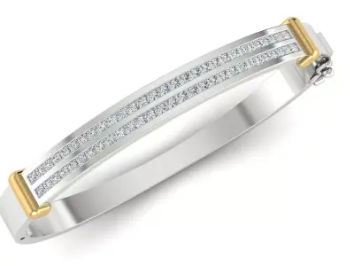 Male bracelet 3D print model