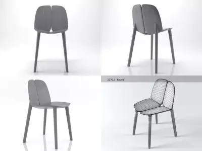 Osso Chair 3D model