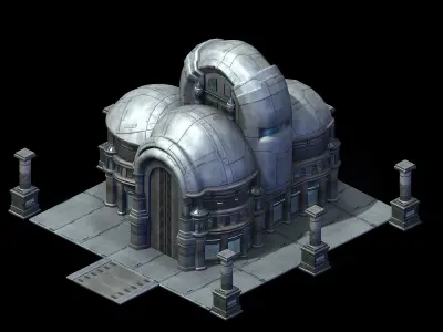 Future City - Rotunda 3D model