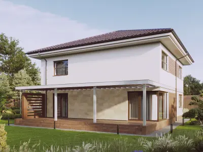 Build015 house 3D model